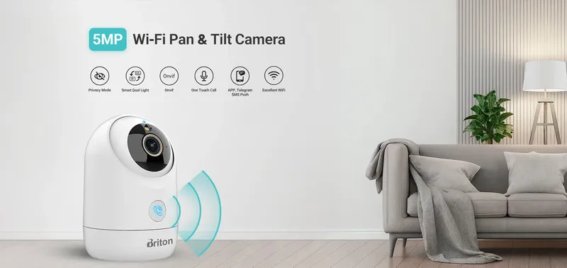 دوربین وای فای برایتون 5 مگاپیکسل - لنز فیکس gallery1