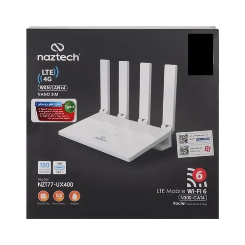 مودم 4G LTE نزتک مدل 77UX400