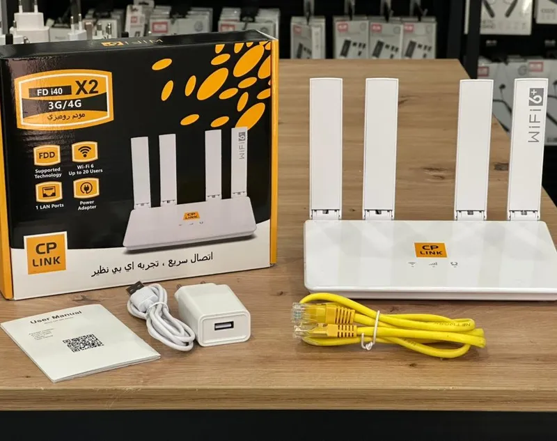 مودم 3G/4G سی پی لینک وایفای 6 مدل FD-I40 X2 gallery3
