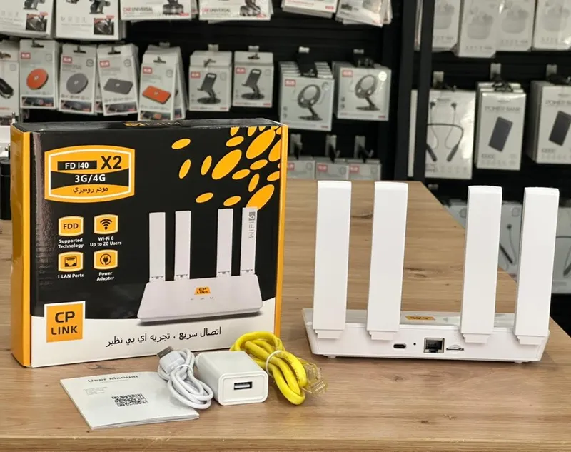 مودم 3G/4G سی پی لینک وایفای 6 مدل FD-I40 X2 gallery4