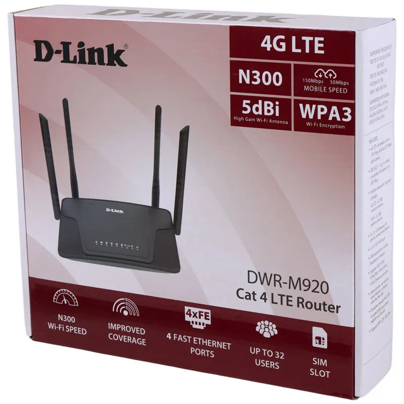 مودم و روتر 4G LTE دی لینک مدل DWR-M920 gallery2
